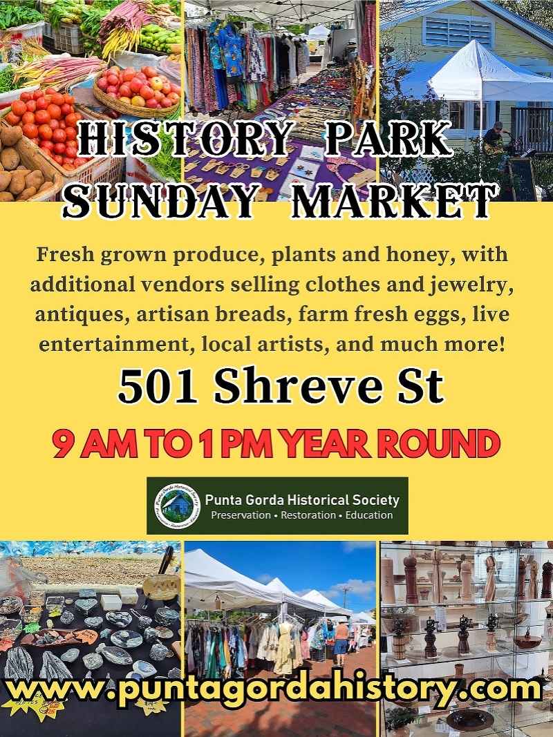 history park sunday market punta gorda